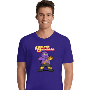 Shirts Premium Shirts, Unisex / Small / Violet Half Universe