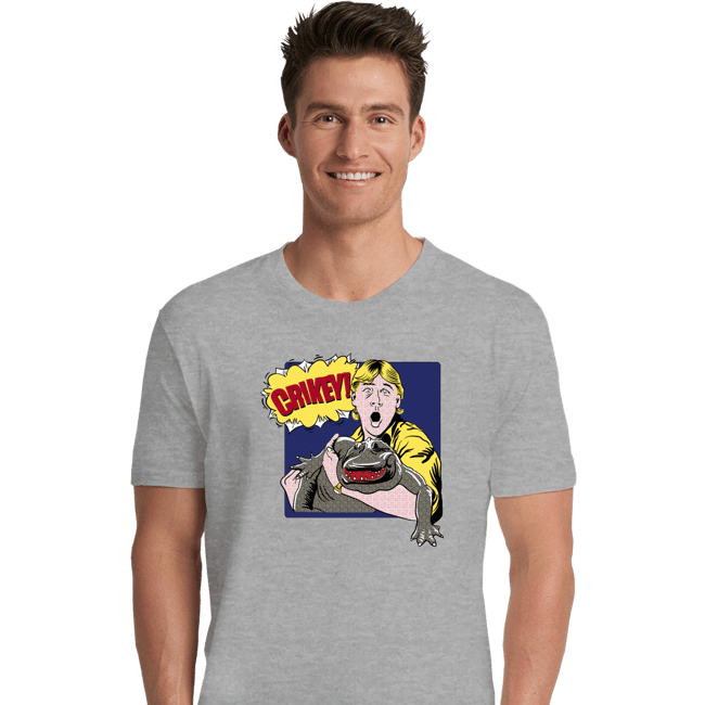 Daily_Deal_Shirts Premium Shirts, Unisex / Small / Sports Grey Pop Crikey!