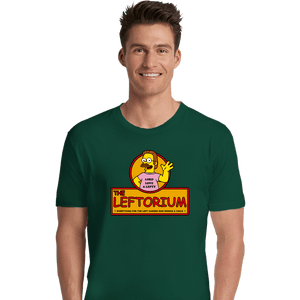 Secret_Shirts Premium Shirts, Unisex / Small / Forest Leftorium