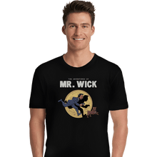 Load image into Gallery viewer, Shirts Premium Shirts, Unisex / Small / Black The Adventures Of Mr. Wick
