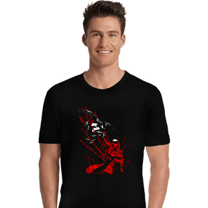 Shirts Premium Shirts, Unisex / Small / Black Spider VS Carnage