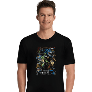 Secret_Shirts Premium Shirts, Unisex / Small / Black Super '90s Beasts Extreme
