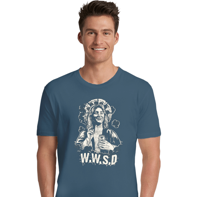 Secret_Shirts Premium Shirts, Unisex / Small / Indigo Blue W.W.S.D.
