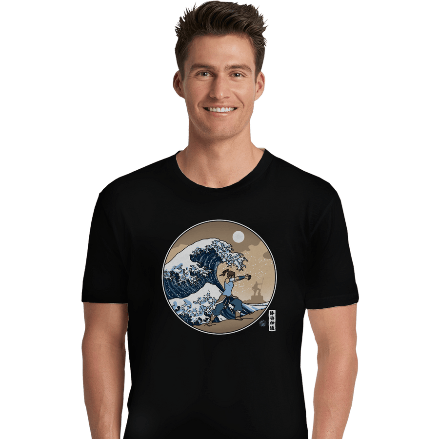 Shirts Premium Shirts, Unisex / Small / Black The Great Wave Of Republic City