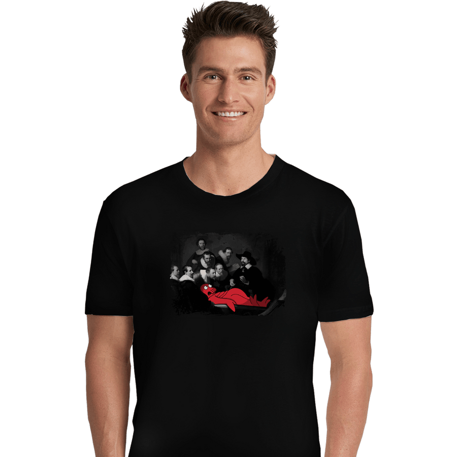 Shirts Premium Shirts, Unisex / Small / Black Anatomy Lesson