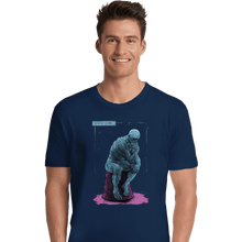 Load image into Gallery viewer, Shirts Premium Shirts, Unisex / Small / Navy Blue Thinker
