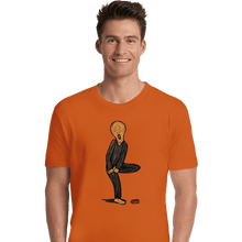 Load image into Gallery viewer, Shirts Premium Shirts, Unisex / Small / Orange The Scream Of Pain

