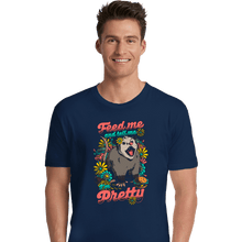 Load image into Gallery viewer, Daily_Deal_Shirts Premium Shirts, Unisex / Small / Navy Pretty Hungry Possum
