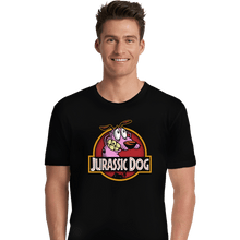 Load image into Gallery viewer, Daily_Deal_Shirts Premium Shirts, Unisex / Small / Black Jurassic Dog
