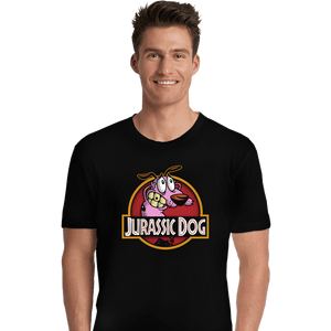 Daily_Deal_Shirts Premium Shirts, Unisex / Small / Black Jurassic Dog