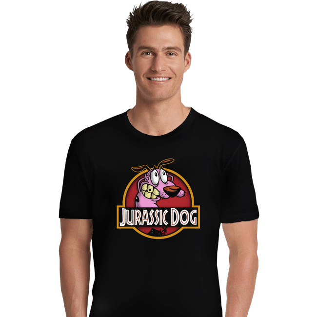 Daily_Deal_Shirts Premium Shirts, Unisex / Small / Black Jurassic Dog