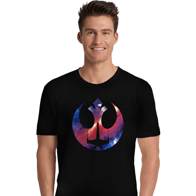 Shirts Premium Shirts, Unisex / Small / Black Rebel Galaxy