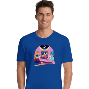 Daily_Deal_Shirts Premium Shirts, Unisex / Small / Royal Blue Anime At Home