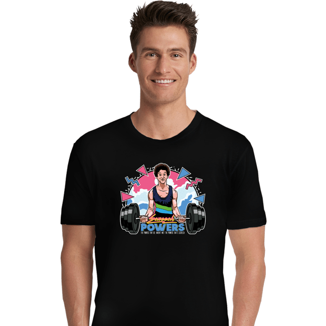 Shirts Premium Shirts, Unisex / Small / Black Screetch Powers