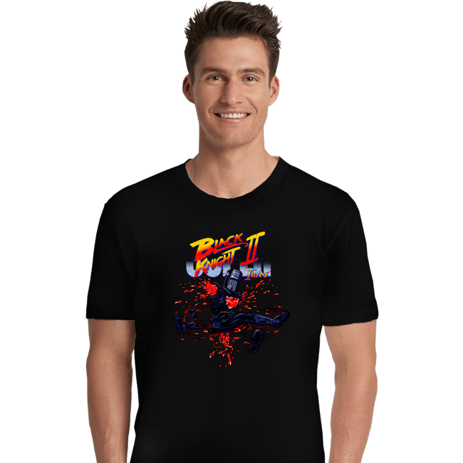 Shirts Premium Shirts, Unisex / Small / Black Black Knight 2 Super Turbo