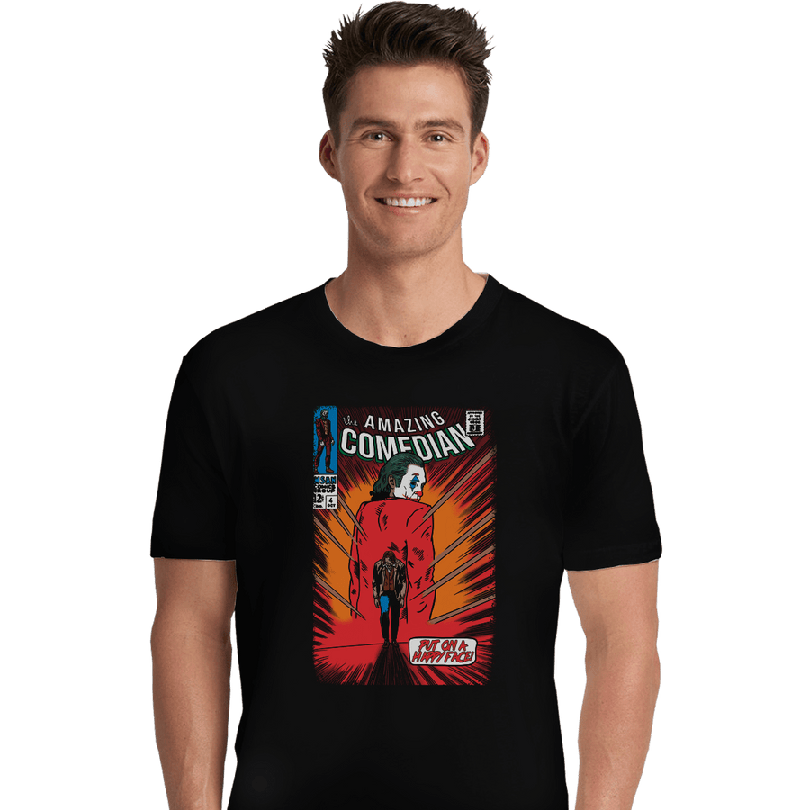 Shirts Premium Shirts, Unisex / Small / Black The Amazing Comedian