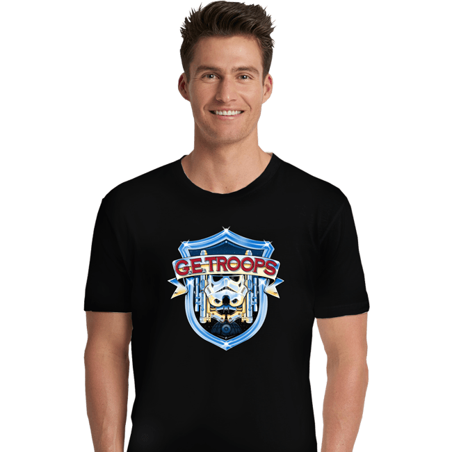 Daily_Deal_Shirts Premium Shirts, Unisex / Small / Black G.E. Troops