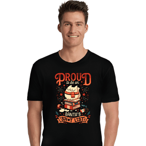 Daily_Deal_Shirts Premium Shirts, Unisex / Small / Black Proud Naughty Cat