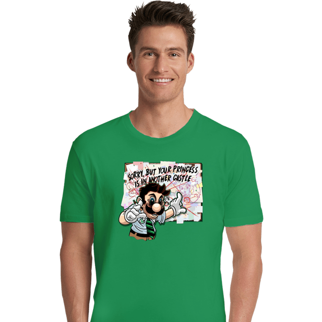 Secret_Shirts Premium Shirts, Unisex / Small / Irish Green Pepe Luigi!