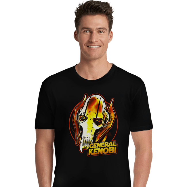 Daily_Deal_Shirts Premium Shirts, Unisex / Small / Black General Kenobi Meme