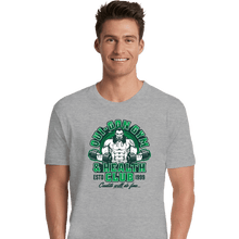 Load image into Gallery viewer, Daily_Deal_Shirts Premium Shirts, Unisex / Small / Sports Grey Qui-Gon Gym
