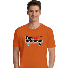 Load image into Gallery viewer, Daily_Deal_Shirts Premium Shirts, Unisex / Small / Orange Top Brahmin
