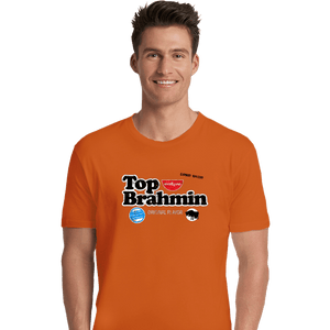 Daily_Deal_Shirts Premium Shirts, Unisex / Small / Orange Top Brahmin