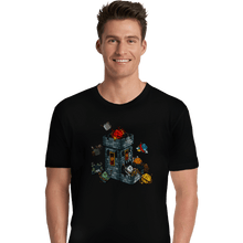 Load image into Gallery viewer, Shirts Premium Shirts, Unisex / Small / Black Dice Tower
