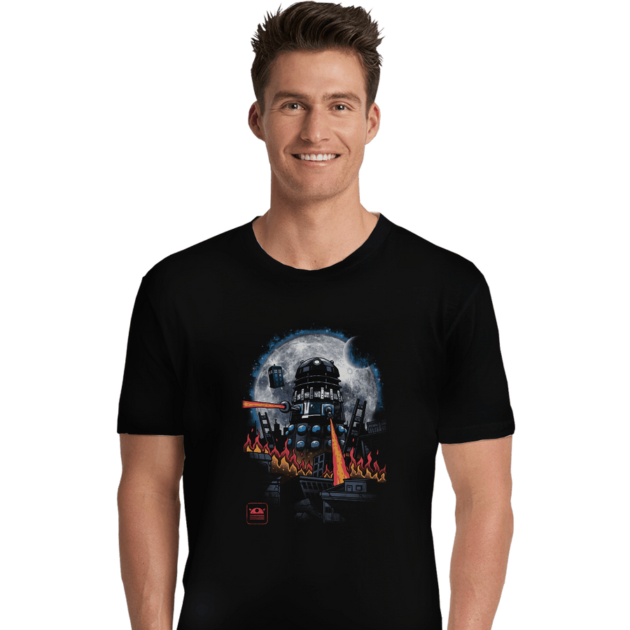 Shirts Premium Shirts, Unisex / Small / Black Kaiju Dalek