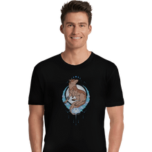Load image into Gallery viewer, Shirts Premium Shirts, Unisex / Small / Black Howling Wolf
