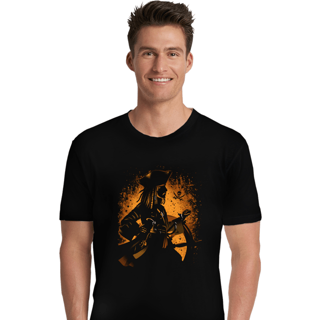Daily_Deal_Shirts Premium Shirts, Unisex / Small / Black Legendary Pirate of the Seven Seas