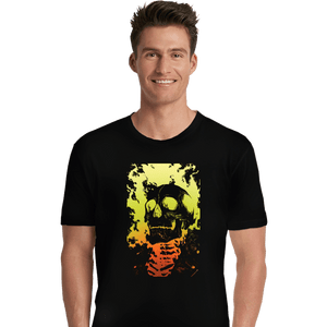 Shirts Premium Shirts, Unisex / Small / Black Riding Ghost