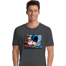 Load image into Gallery viewer, Shirts Premium Shirts, Unisex / Small / Charcoal In The Batmobile
