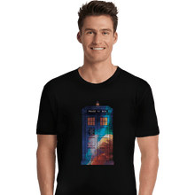 Load image into Gallery viewer, Shirts Premium Shirts, Unisex / Small / Black Tardis Color
