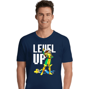 Secret_Shirts Premium Shirts, Unisex / Small / Navy Rogue Levels Up