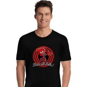 Shirts Premium Shirts, Unisex / Small / Black That's All Folks