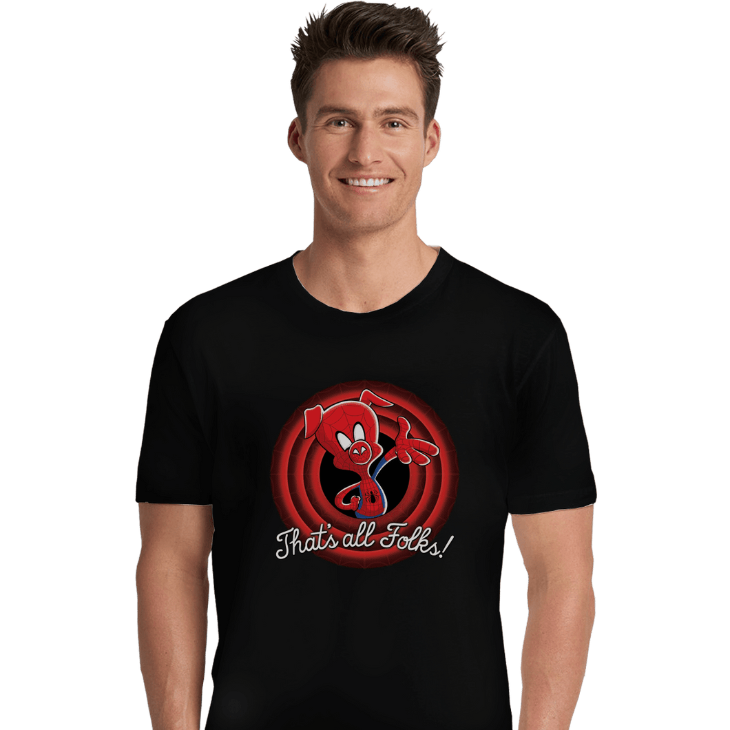 Shirts Premium Shirts, Unisex / Small / Black That's All Folks