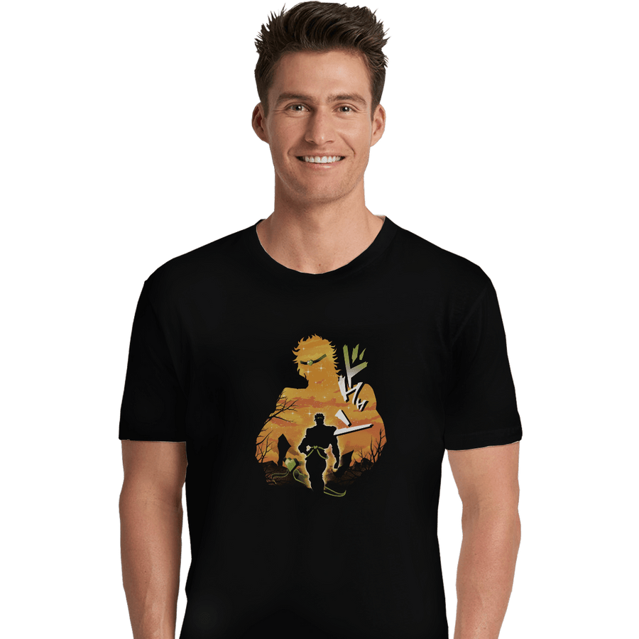 Shirts Premium Shirts, Unisex / Small / Black Stardust Crusaders Dio