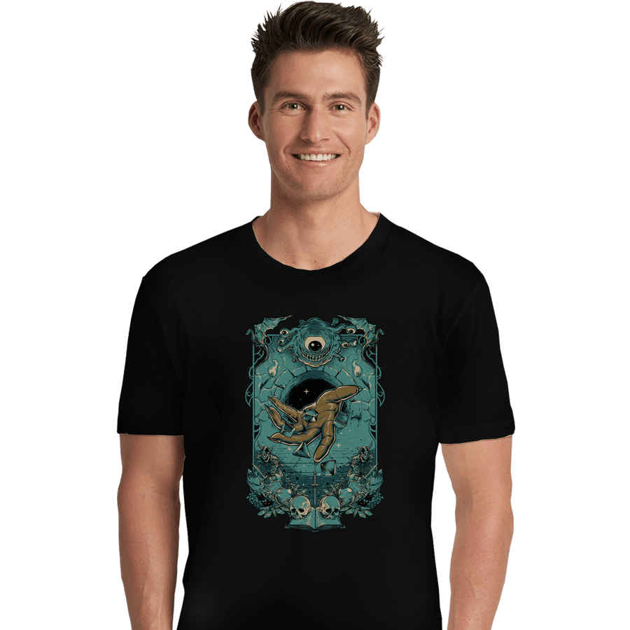 Shirts Premium Shirts, Unisex / Small / Black Dungeon Master