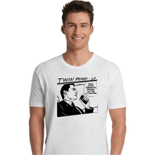 Load image into Gallery viewer, Secret_Shirts Premium Shirts, Unisex / Small / White The Twin Peaks LP
