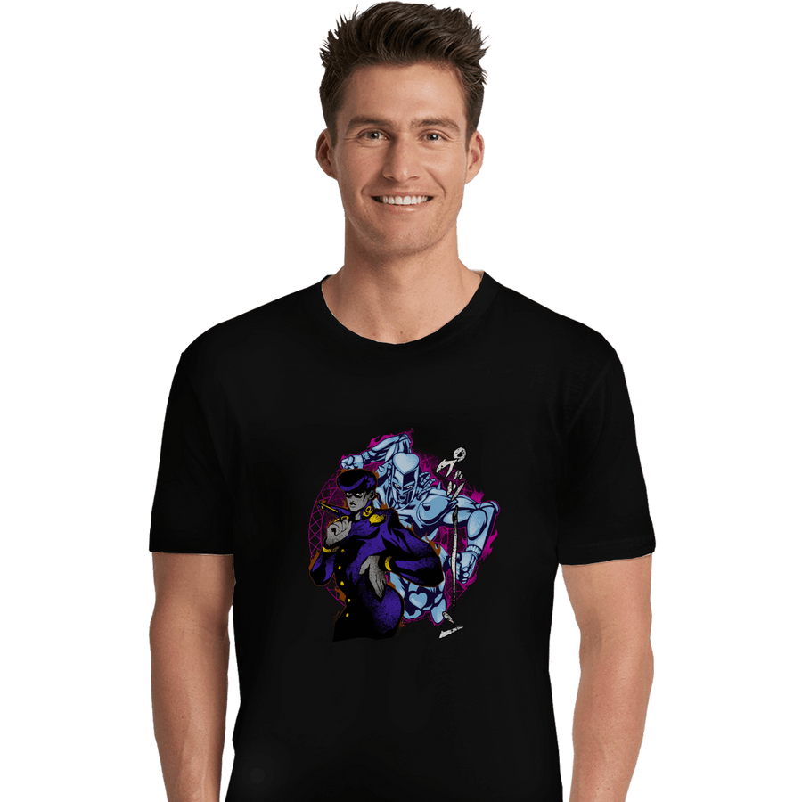 Shirts Premium Shirts, Unisex / Small / Black Attack Of Josuke