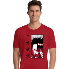 Load image into Gallery viewer, Shirts Premium Shirts, Unisex / Small / Red Neo Tokyo
