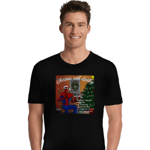 Shirts Premium Shirts, Unisex / Small / Black Spidey Christmas Album