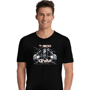Shirts Premium Shirts, Unisex / Small / Black T-800 Gym