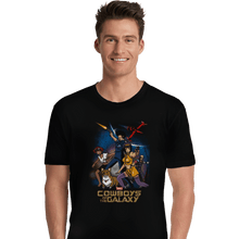Load image into Gallery viewer, Shirts Premium Shirts, Unisex / Small / Black Space Cowboys Of The Galaxy
