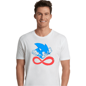 Daily_Deal_Shirts Premium Shirts, Unisex / Small / White Fastest Hedgehog