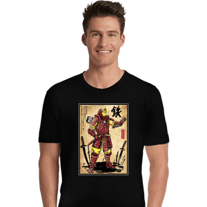 Daily_Deal_Shirts Premium Shirts, Unisex / Small / Black Iron Samurai