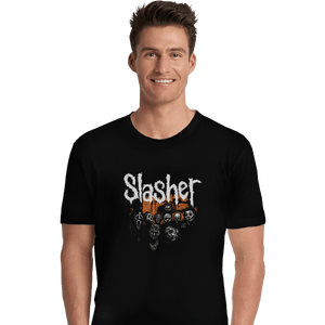 Shirts Premium Shirts, Unisex / Small / Black Slasher