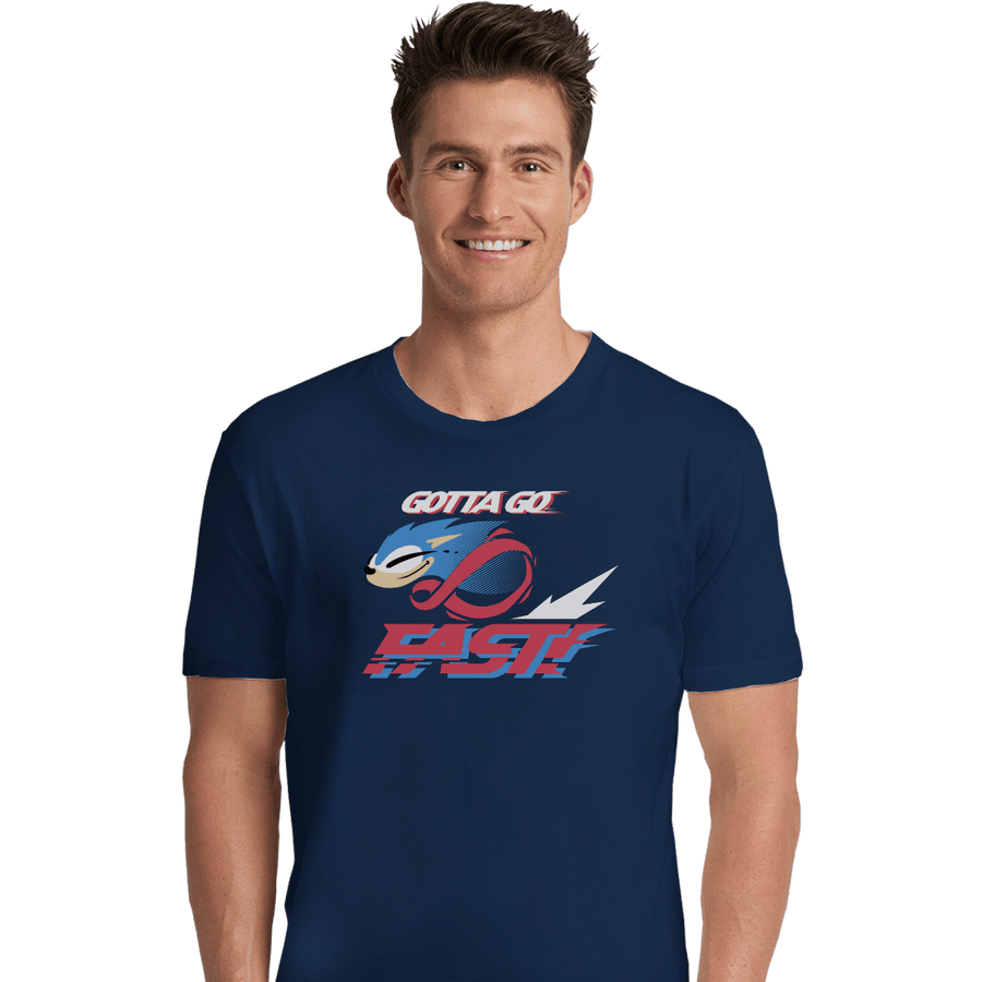 Shirts Premium Shirts, Unisex / Small / Navy Supersonic