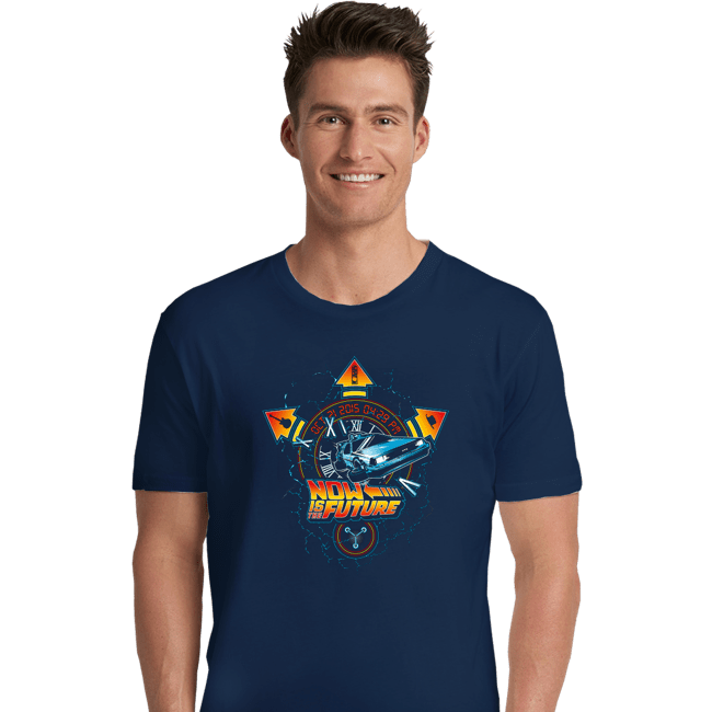 Daily_Deal_Shirts Premium Shirts, Unisex / Small / Navy Flash Back
